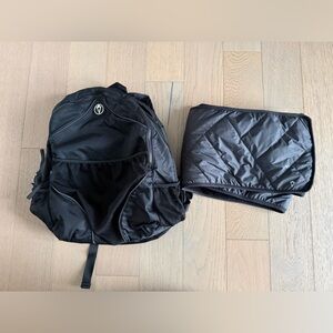 Ivivva Girls Backpack and Scarf bundle